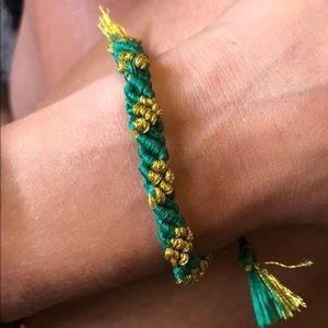 Handmade Showurbest adjustable bracelet 💚✨